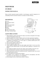 Sapir SP-1980-BC Instruction Manual