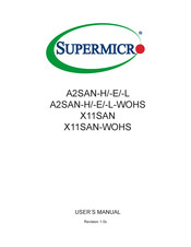 Supermicro X11SAN User Manual