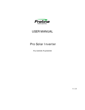 Proline Pro Series User Manual