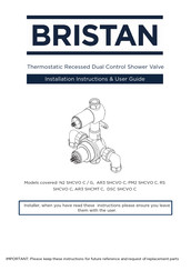 Bristan DSC SHCVO C Installation Instructions & User Manual