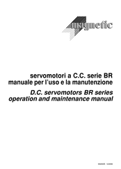 magnetic BR 145 Operation And Maintenance Manual