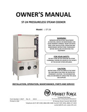 Market Forge Industries ST-24 Owner's Manual