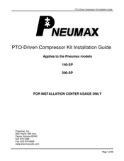 Pneumax 200-SP Installation Manual