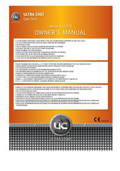 Ultra chef UC275 Owner's Manual