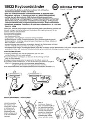 Konig & Meyer 18933 Quick Start Manual