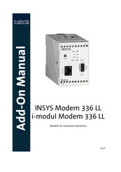 INSYS i-modul 336 LL Add-On Manual