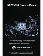 Prospec Electronics INFPRV350 Owner's Manual