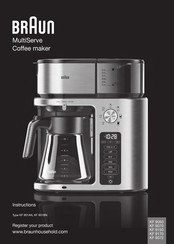 Braun KF 9150 Manuals | ManualsLib