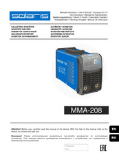 Solaris MMA-208 User Manual
