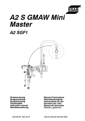 ESAB A2 S GMAW Mini Master Instruction Manual