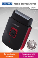 Lanaform MEN'S TRAVEL SHAVER Instructions Manual