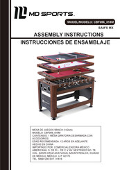 MD SPORTS CBF056_018M Assembly Instructions Manual