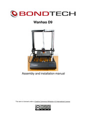 Bondtech Raise3D DualDirect Assembly And Installation Manual