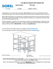 DOREL Living DL7696 Manual