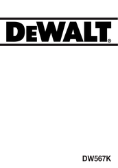 DeWalt DW567K Manual