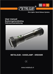 METALSUB XRE850R User Manual