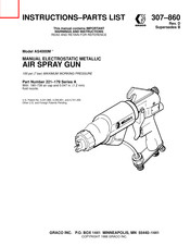 Graco AS4000M Instructions-Parts List Manual