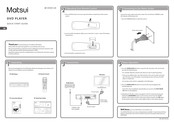 Matsui M1DVD12E Quick Start Manual