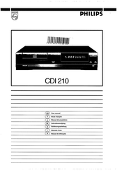 Philips CDI 210 User Manual