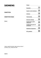 Siemens SIMOTION Series Manual