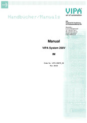 VIPA System 200V IM Series Manual