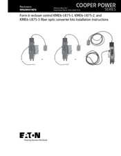 Eaton KME6-1875-1 Installation Instructions Manual