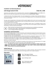 Votronic VCC1212-30 Series Installation And Operating Manual
