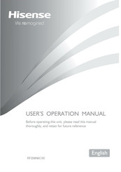 Hisense RF208N6CSE User's Operation Manual
