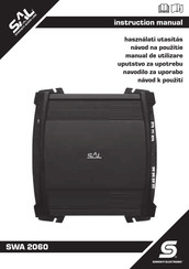 SAL SWA 2060 Instruction Manual