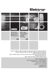 Elektor HRD 1/3T Operating And Safety Instructions Manual