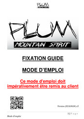 Plum Guide binding User Manual