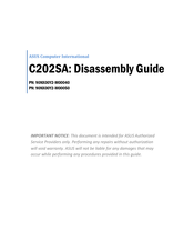 Asus C202SA Disassembly Manual