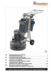 Schwamborn DSM 430 Translation Of The Original Operating Manual
