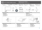 Dell ST2420L Setting Up Your Monitor