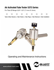 Elliott 5373 Series Operating And Maintenance Instructions Manual