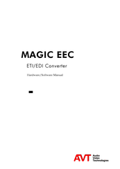 AVT MAGIC EEC Hardware & Software Manual