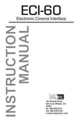 Usl ECI-60 Instruction Manual