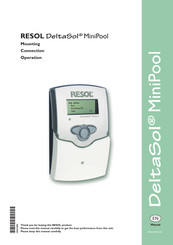 Resol DeltaSol MiniPool Manual