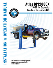 Atlas BP12000X Installation & Operation Manual