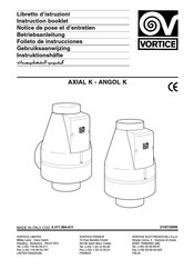 Vortice AXIAL K Instruction Booklet