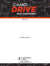 National Nail CAMO DECK RESPONSIBLY DRIVE Owner's Manual