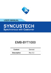 SyncusTech EMB-BYT1000 User Manual