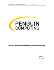 Penguin Computing Arctica 3200xlp Series Installation Manual