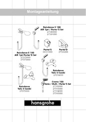 Hans Grohe Porter'D 27526 Series Assembly Instructions Manual