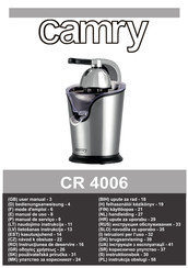 camry CR 4006 User Manual
