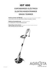 AGROTA IGT 600 Operating Instructions Manual