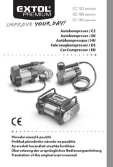 EXTOL PREMIUM CC 160 Translation Of The Original User Manual