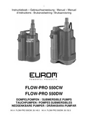 EUROM FLOW-PRO 550CW Manual