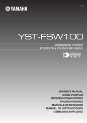 Yamaha YST-FSW100 Owner's Manual