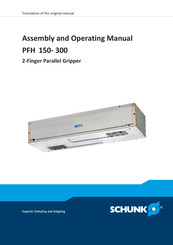 SCHUNK PFH 150 Assembly And Operating Manual